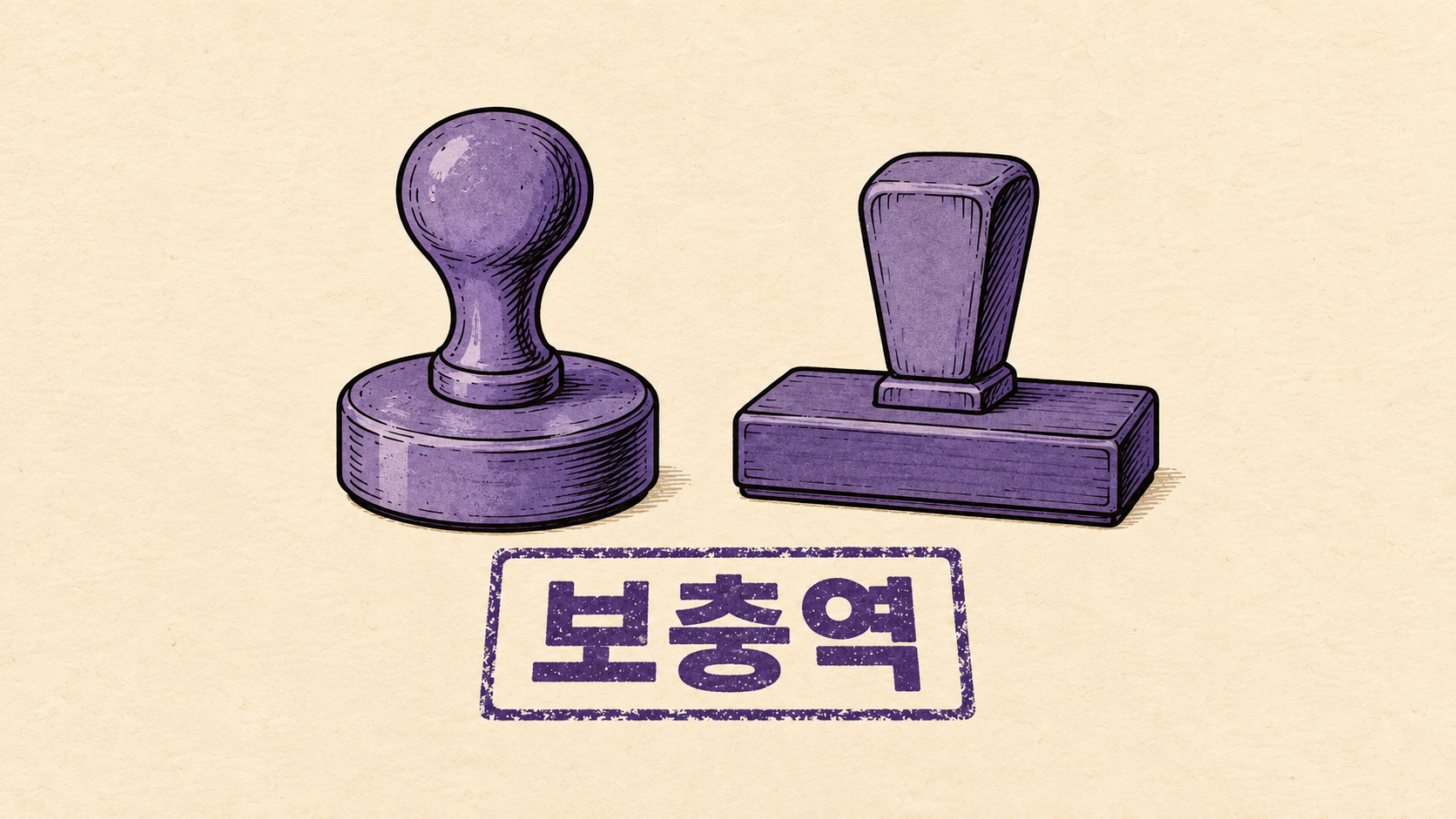 보충역과 현역의 차이