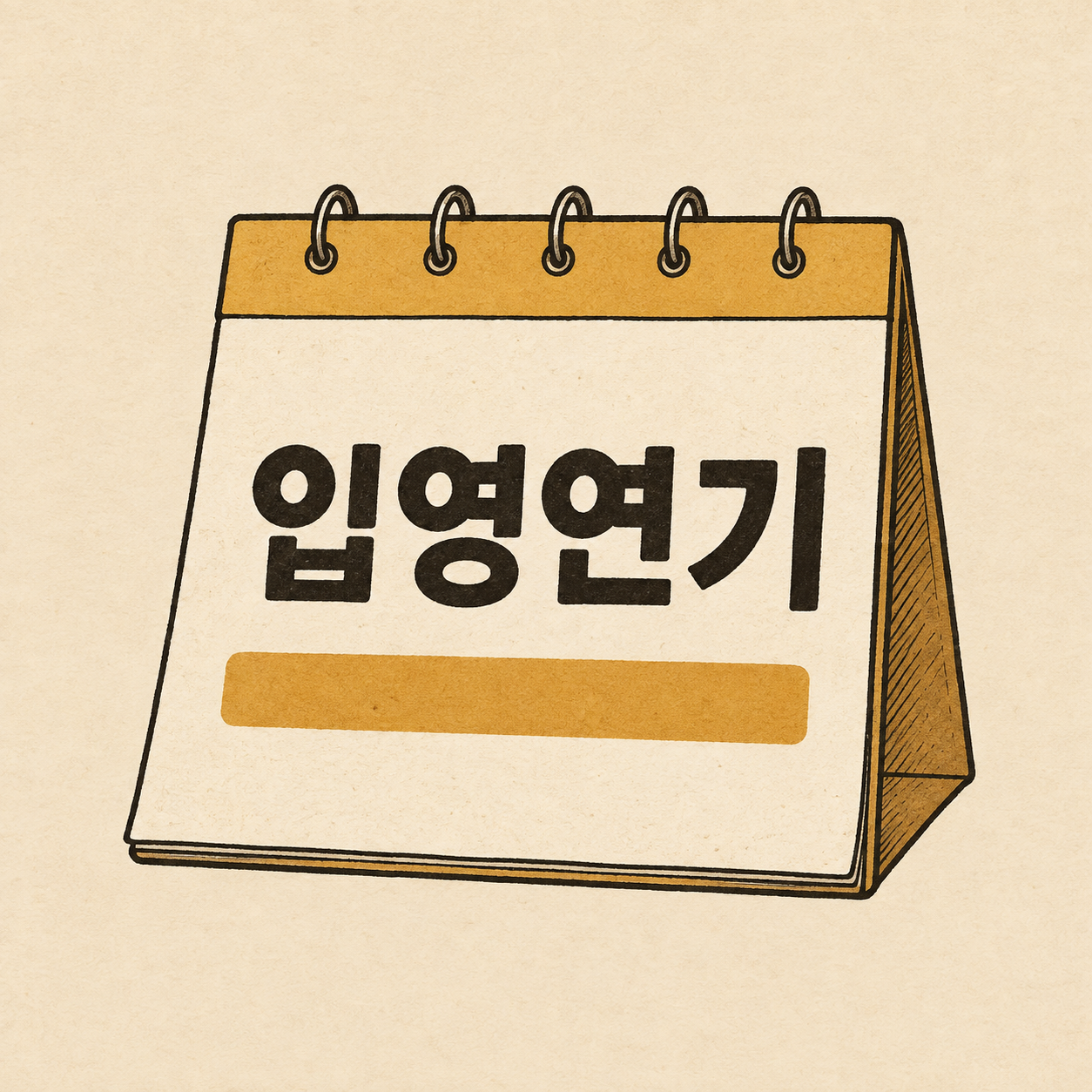 입영연기 신청