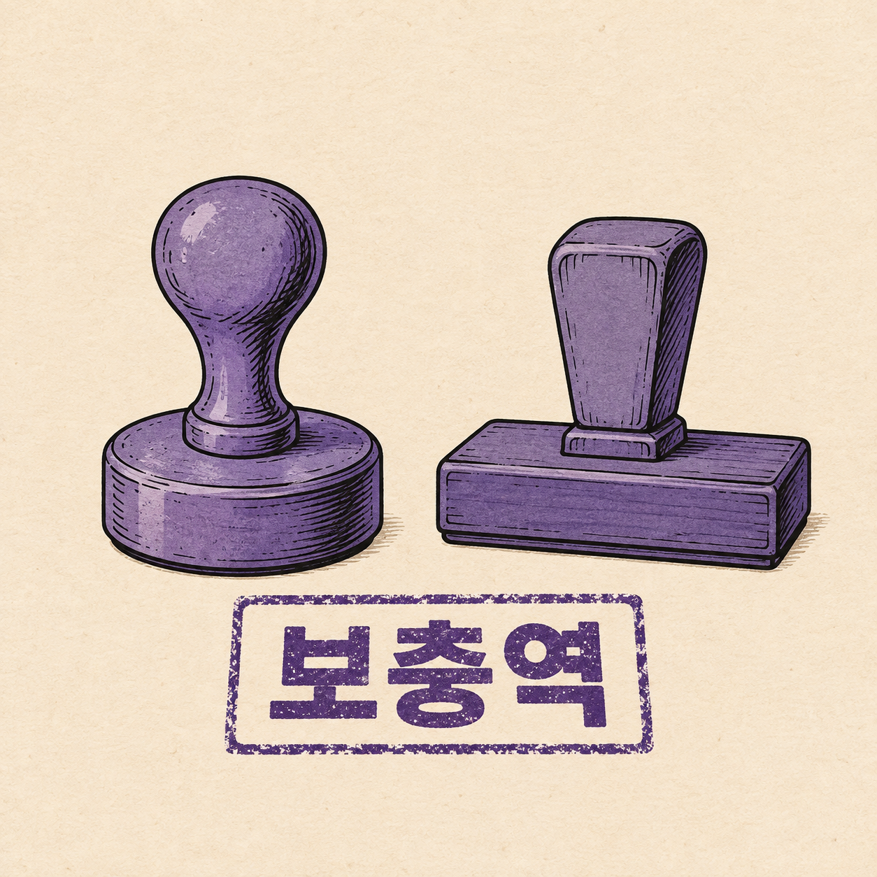 보충역과 현역의 차이